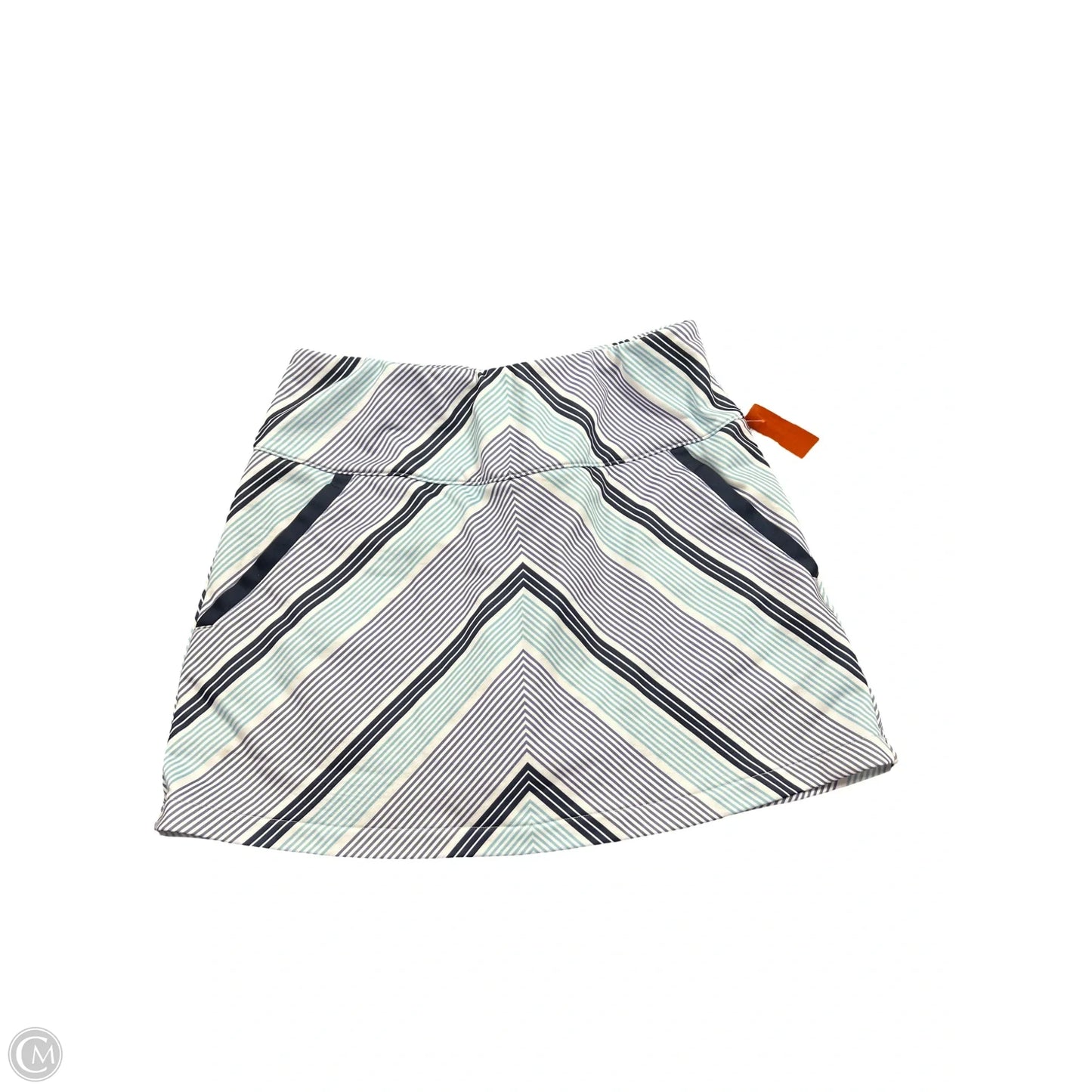 Athletic Skort By Adidas In Blue & Purple, Size: S