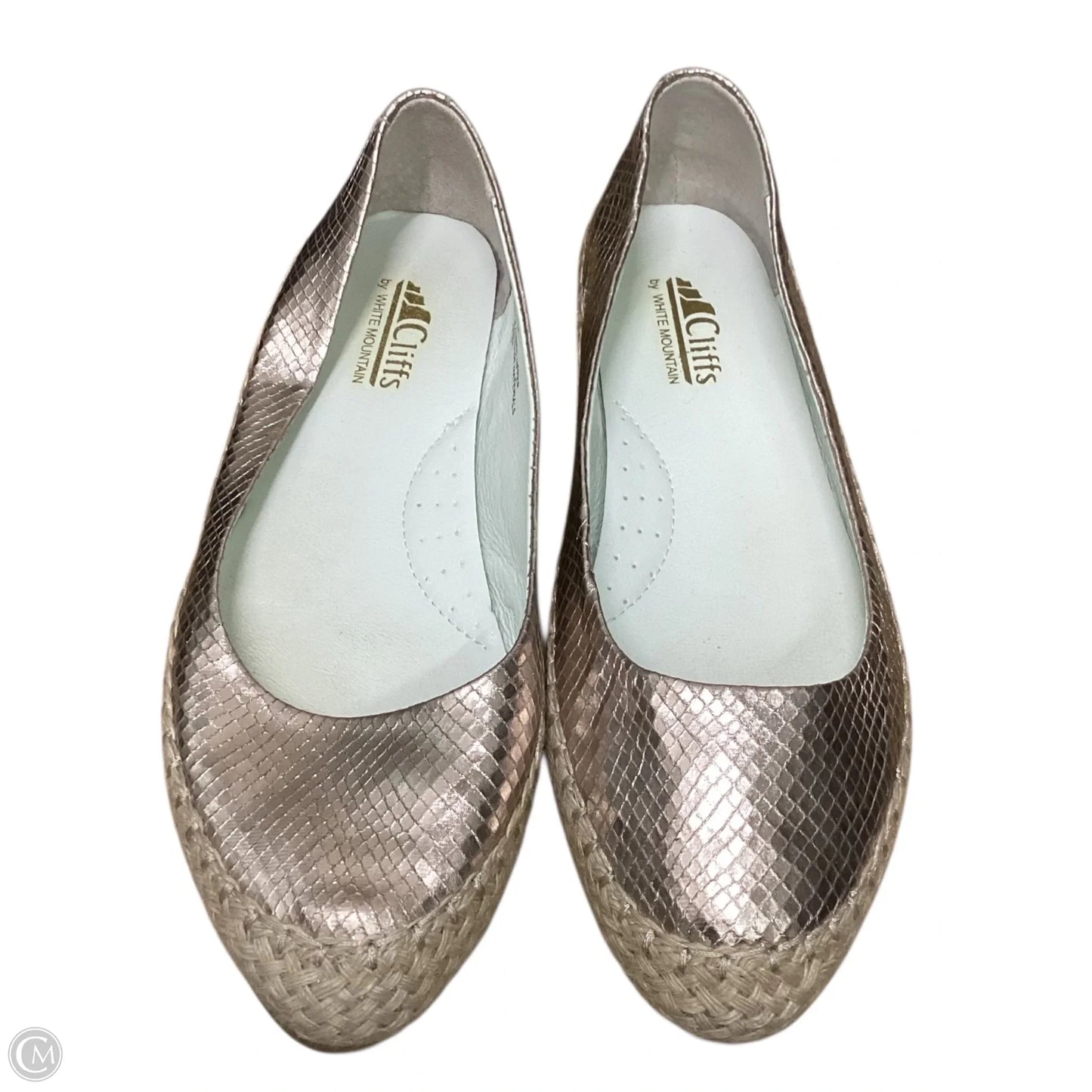 Shoes Flats By Cliffs By White Mountain In Gold, Size: 8.5