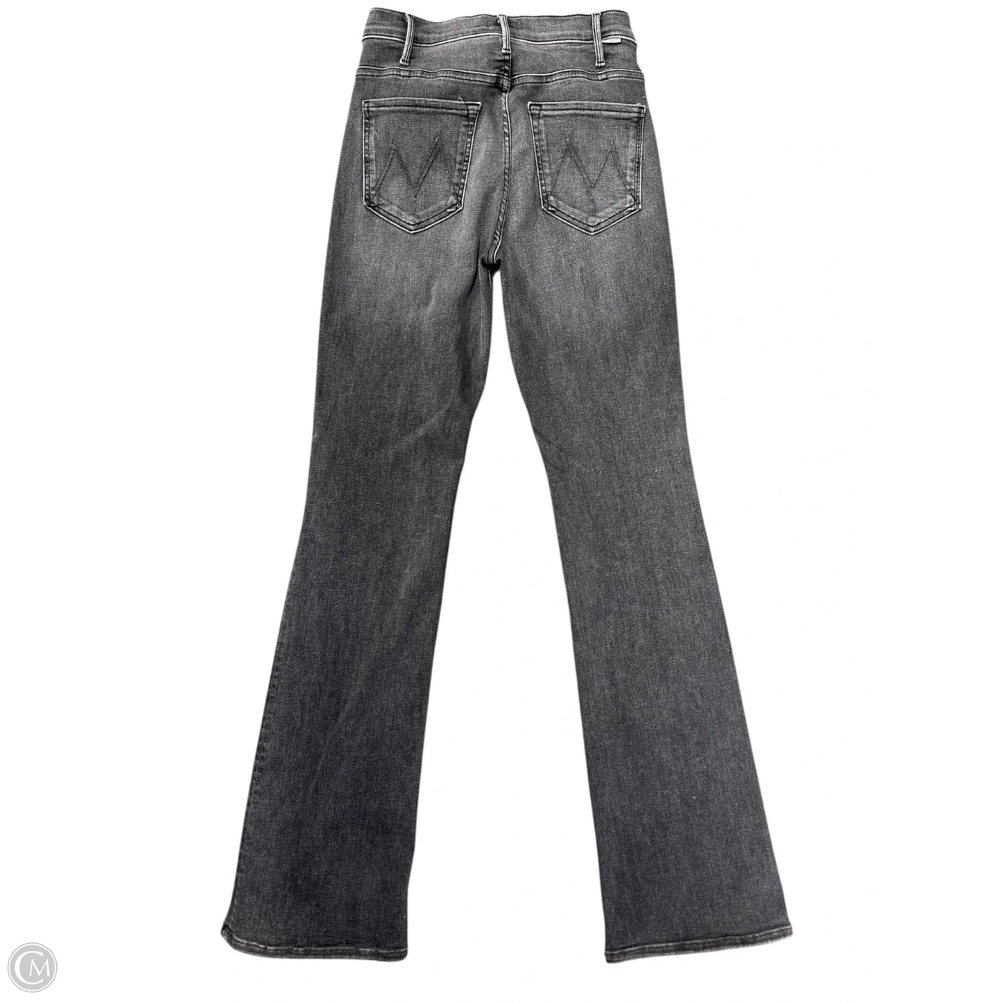 Jeans Straight By Mother In Grey Denim, Size: 2