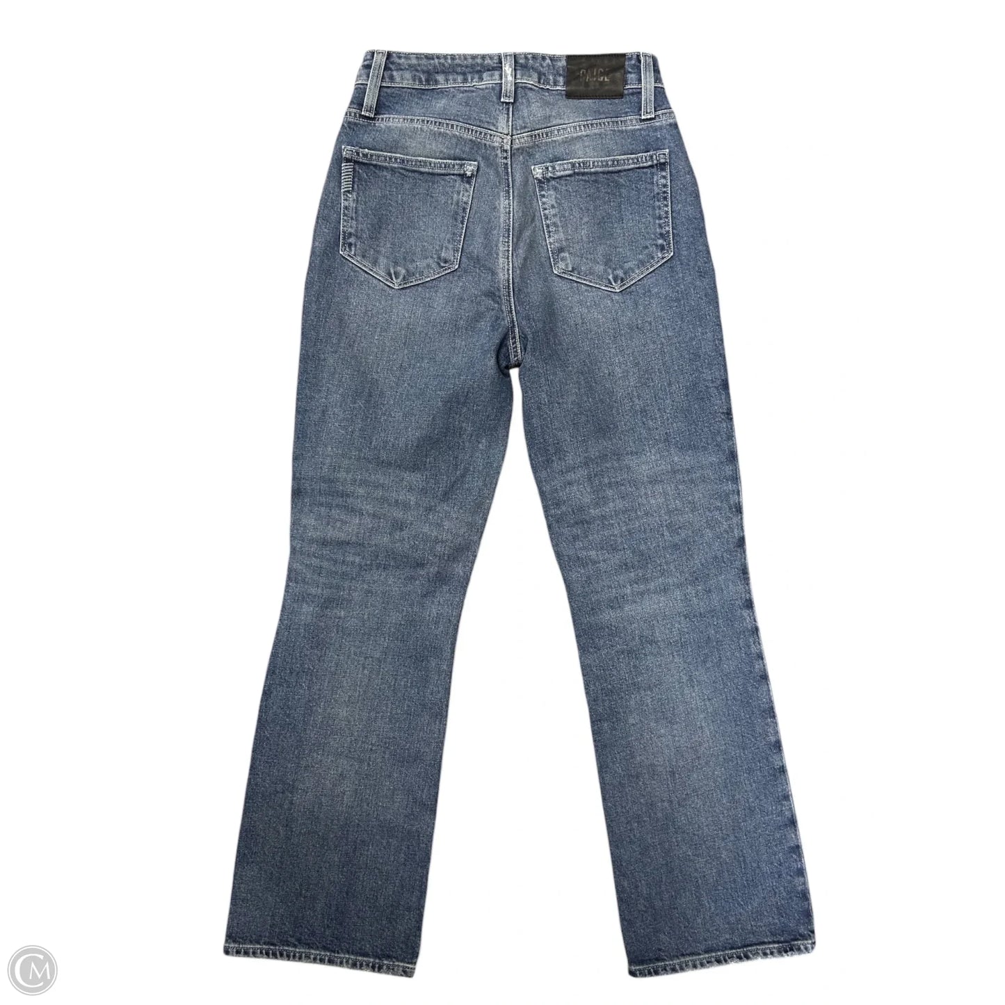Jeans Straight By Paige In Blue Denim, Size: 2