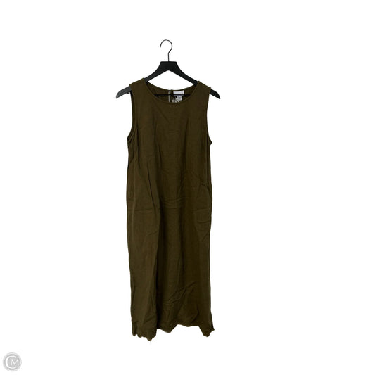 Dress Casual Maxi By Liz Claiborne In Green, Size: S
