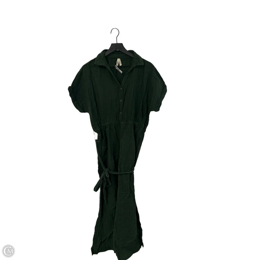 Jumpsuit By Pact In Green, Size: L