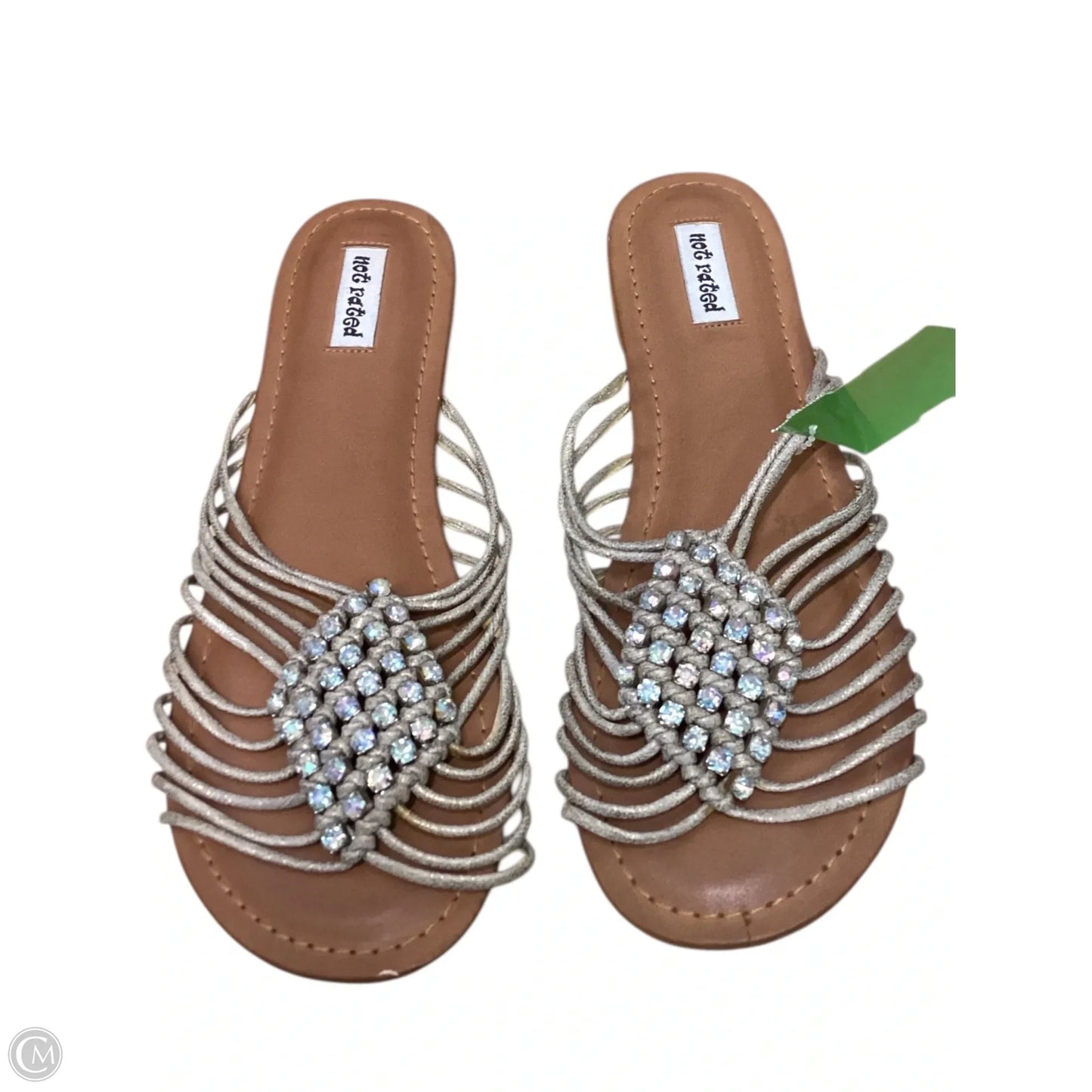 Sandals Flats By Not Rated In Gold, Size: 9