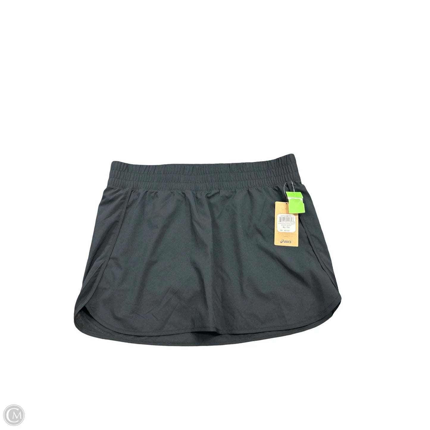 Athletic Skort By Asics In Black, Size: Xl