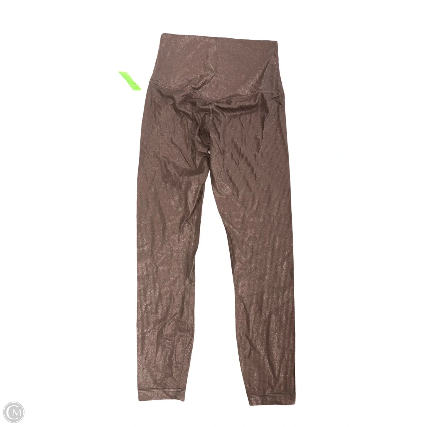 Athletic Leggings By Lululemon In Brown, Size: 4