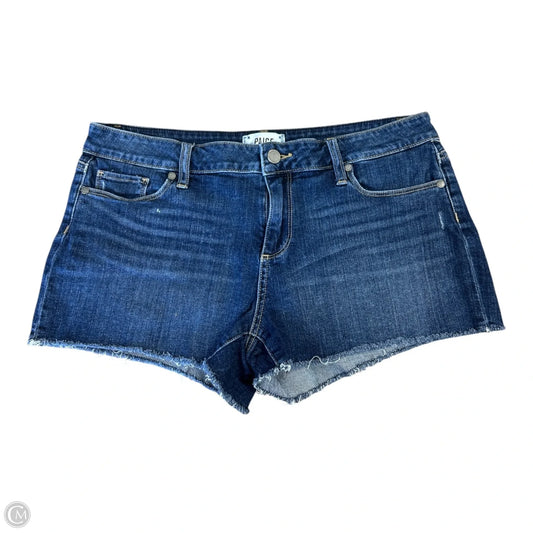 Shorts By Paige In Blue Denim, Size: 12