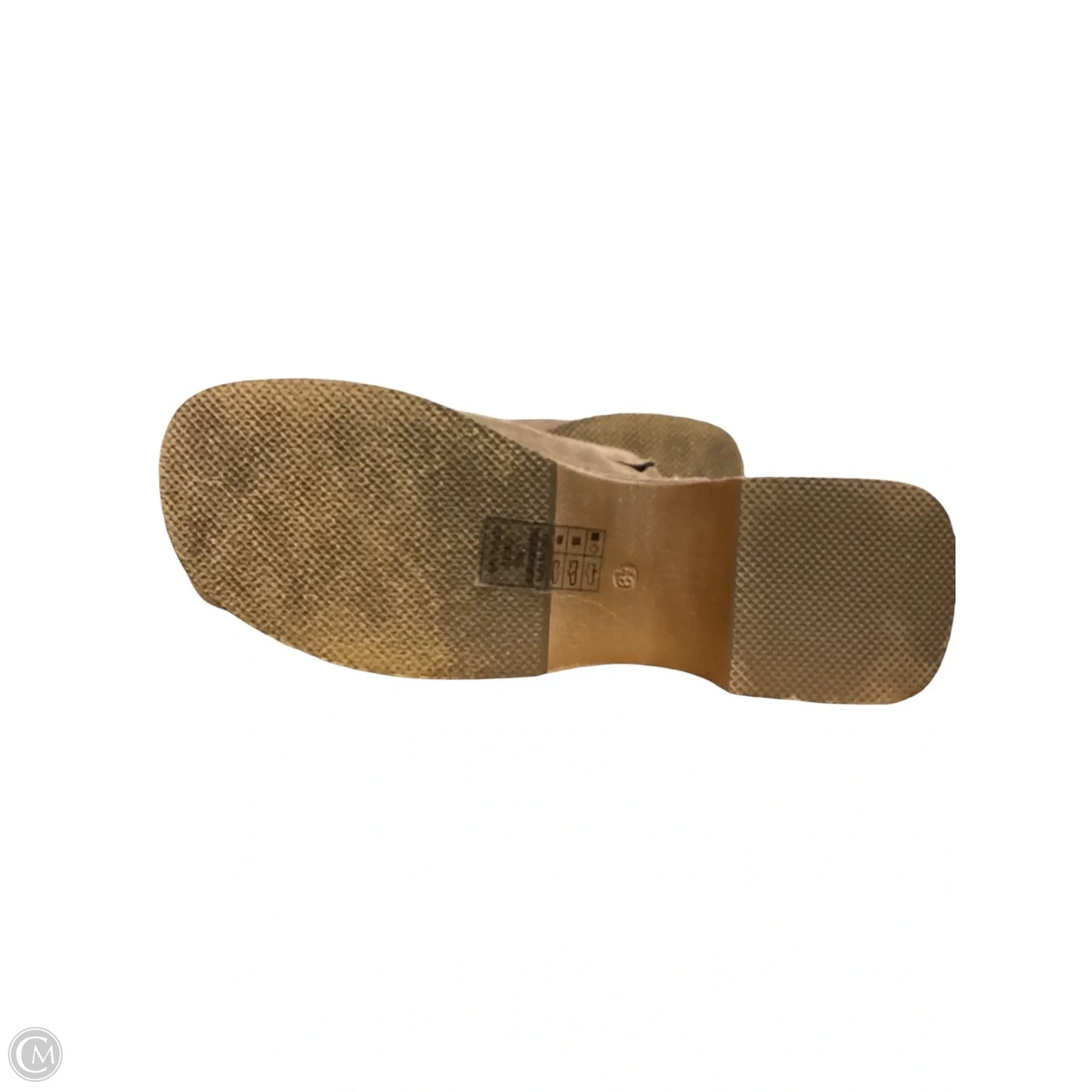 Shoes Heels Platform By Pierre Dumas In Brown, Size: 8.5