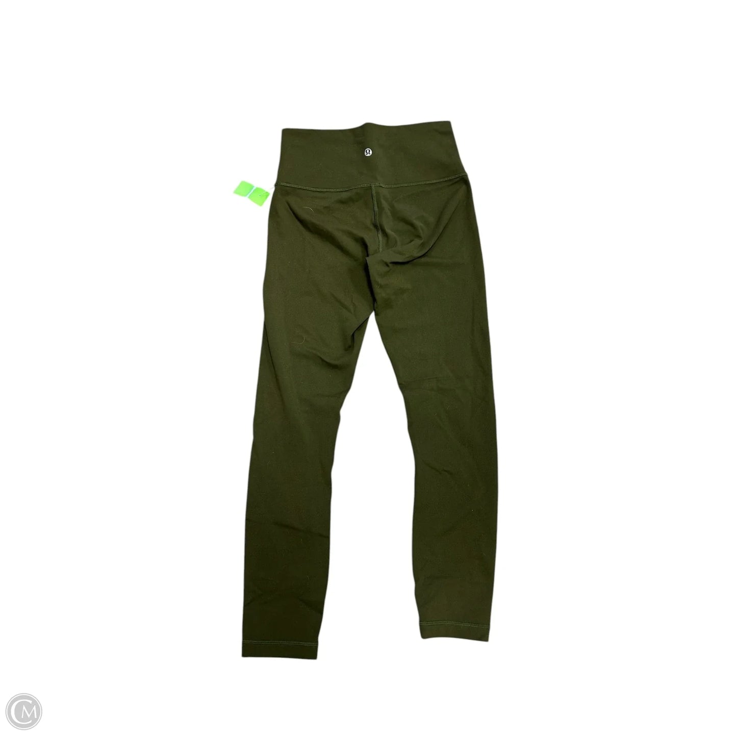 Athletic Leggings By Lululemon In Green, Size: 6