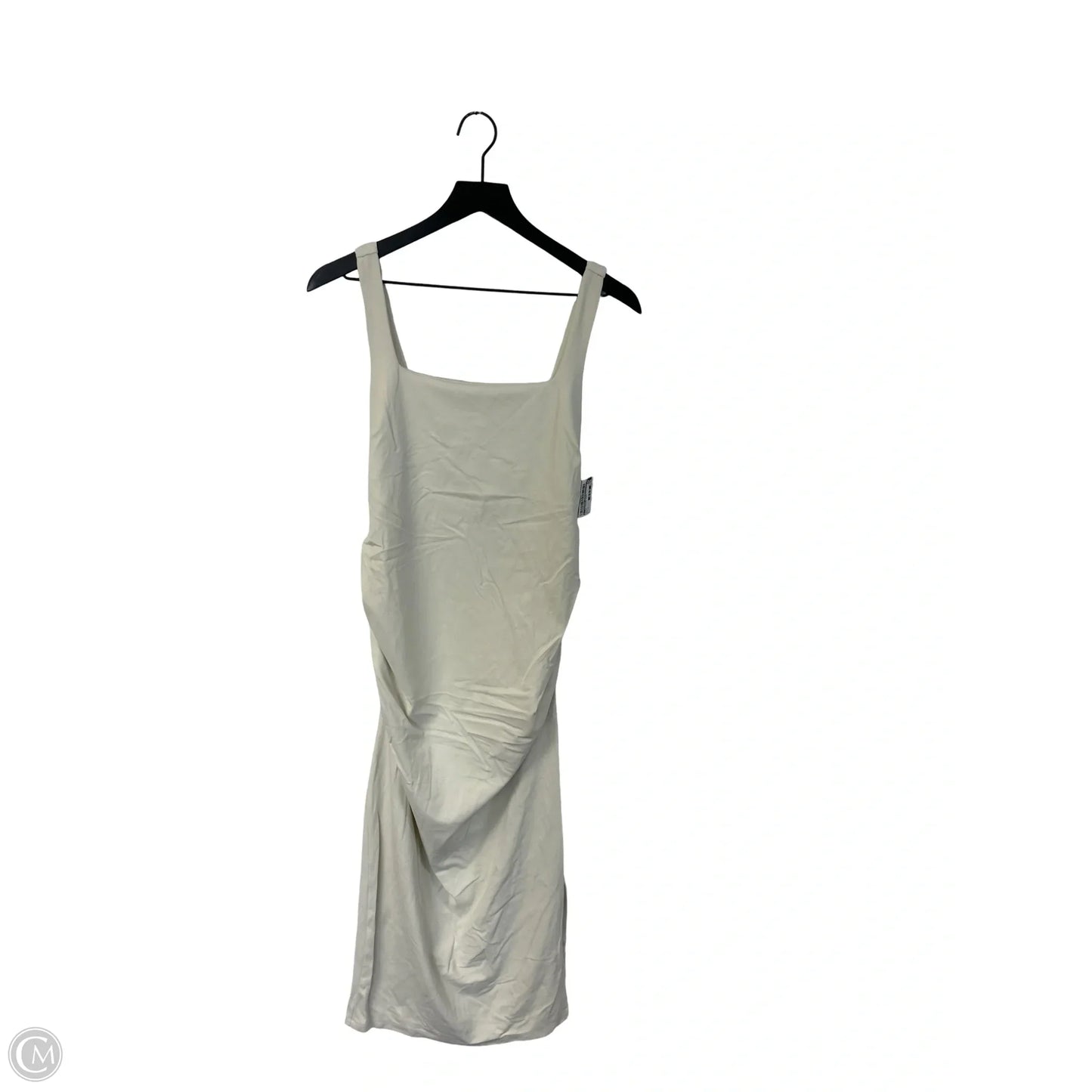 Dress Casual Midi By Clothes Mentor In Ivory, Size: M