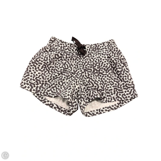 Athletic Shorts By Lululemon In Animal Print, Size: 4