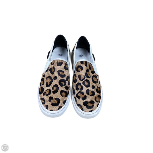 Shoes Designer By Ugg In Leopard Print, Size: 7.5