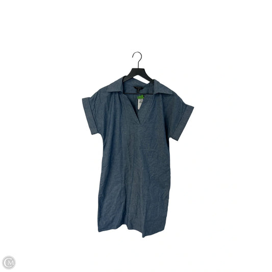 Dress Casual Short By Banana Republic In Blue, Size: S