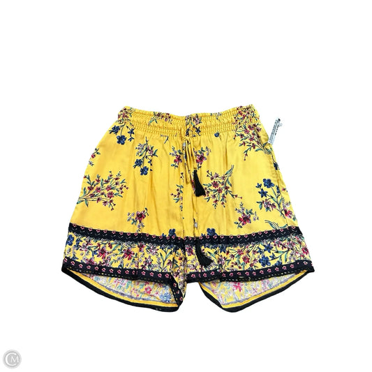 Shorts By Blue Rain In Yellow, Size: S
