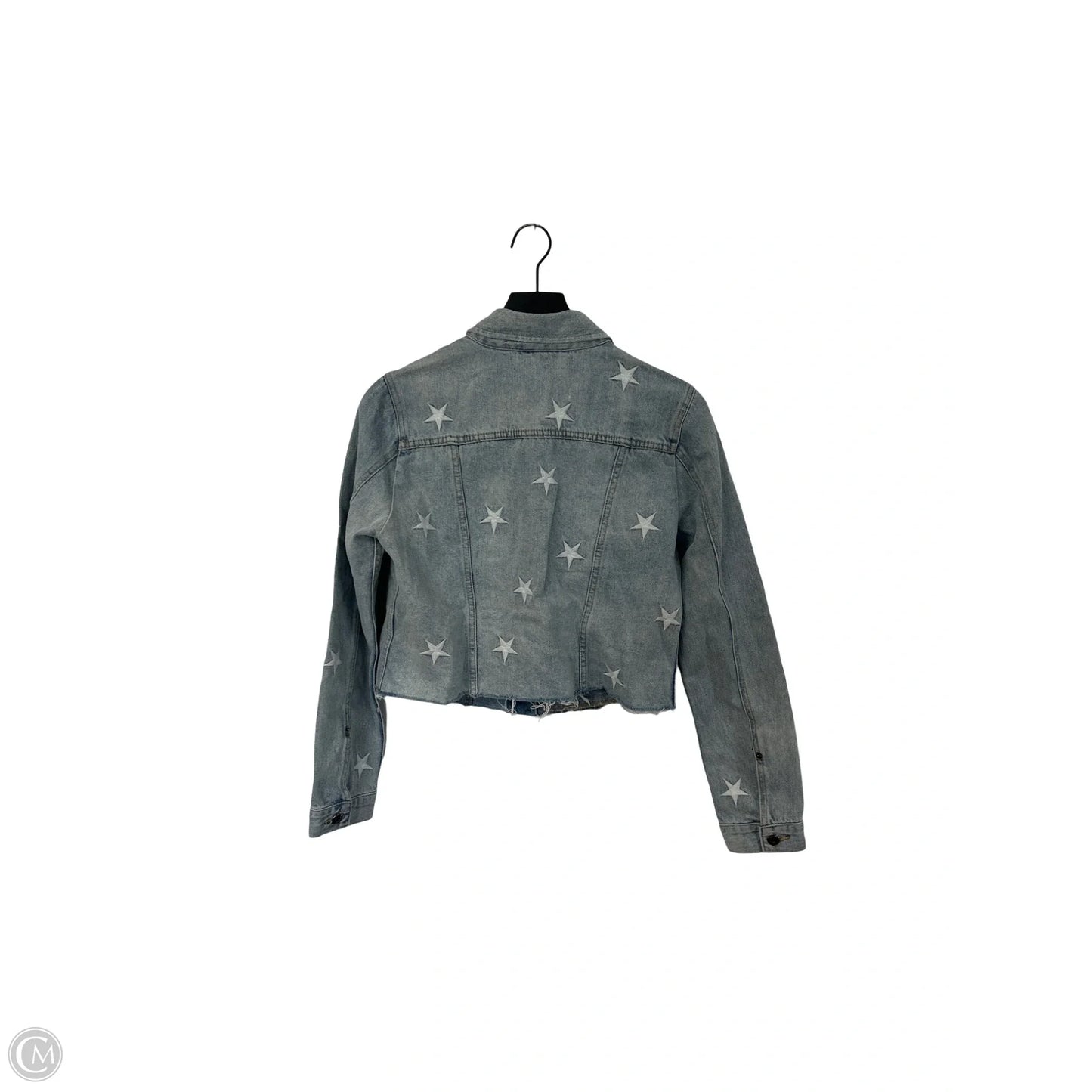 Jacket Denim By Pistola In Blue Denim, Size: M