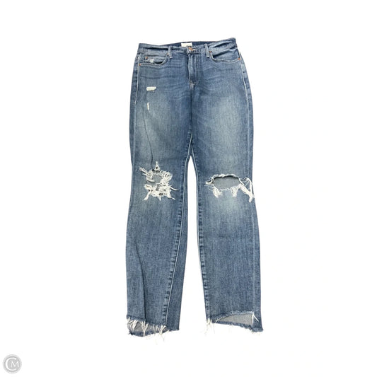 Jeans Skinny By Mother In Blue Denim, Size: 2
