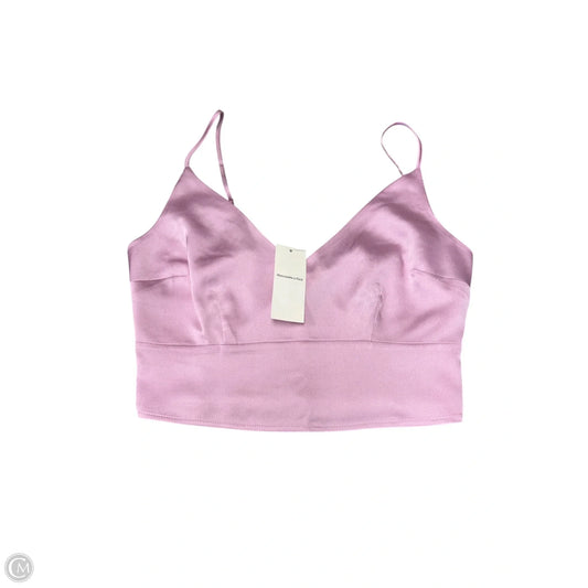 Top Sleeveless By Abercrombie And Fitch In Pink, Size: S