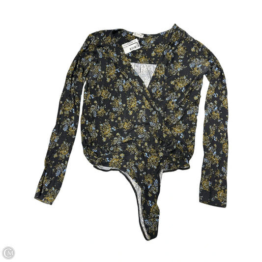 Bodysuit By Free People In Floral Print, Size: S