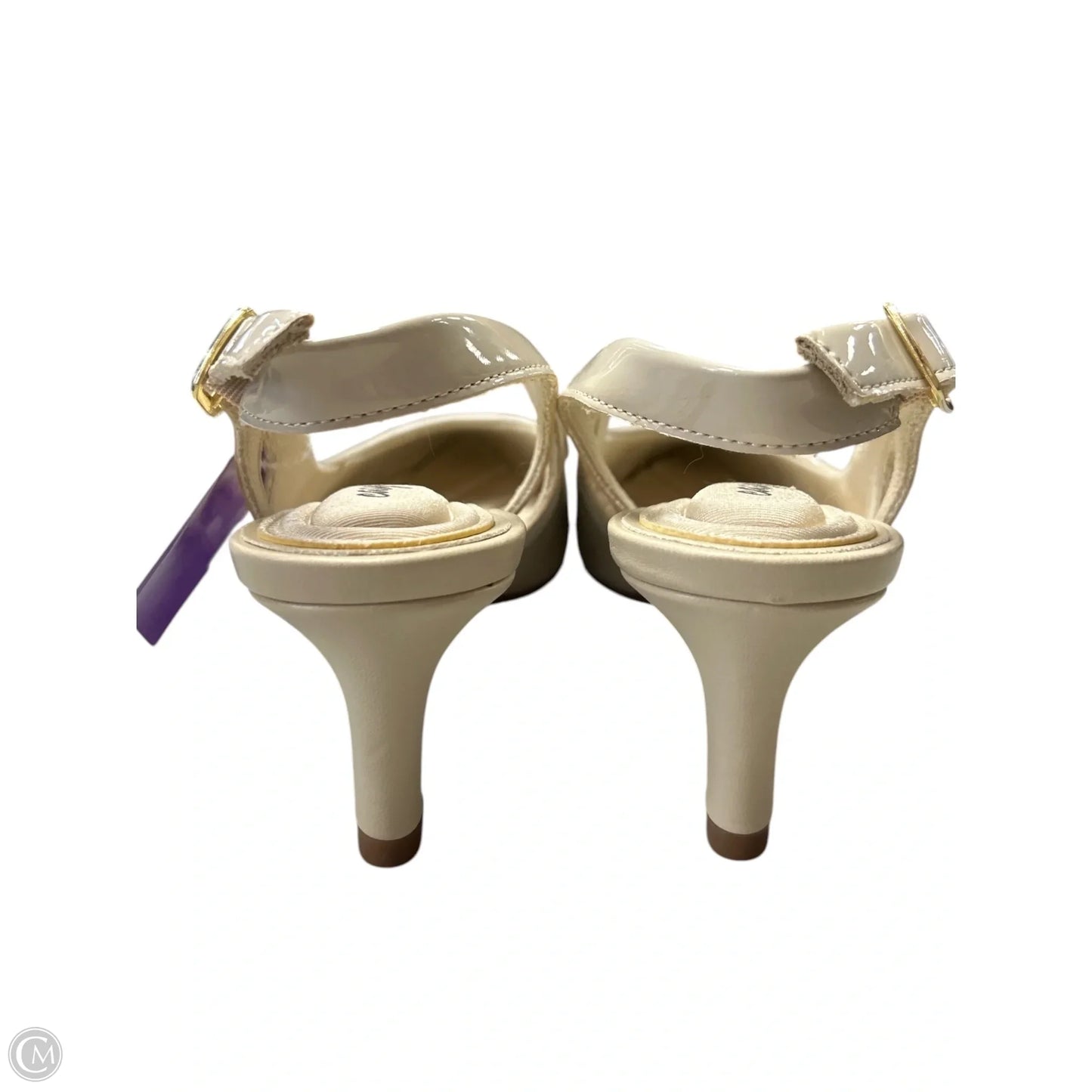 Shoes Heels Kitten By Easy Street In Beige, Size: 6