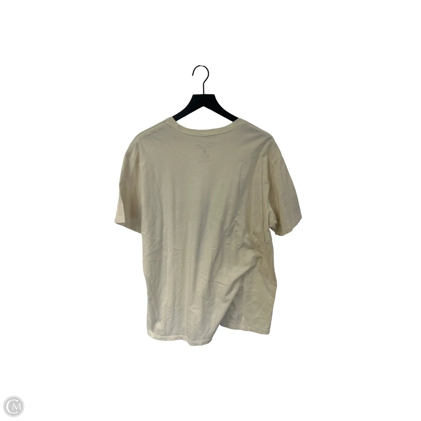 Top Short Sleeve By Clothes Mentor In White, Size: Xl