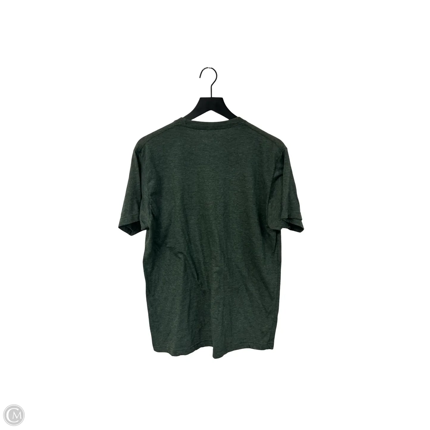 Top Short Sleeve By Tultex In Green, Size: L