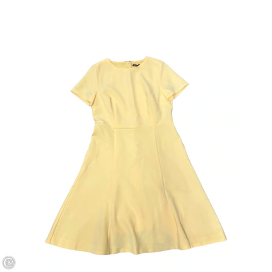 Dress Party Short By Ann Taylor In Yellow, Size: 4
