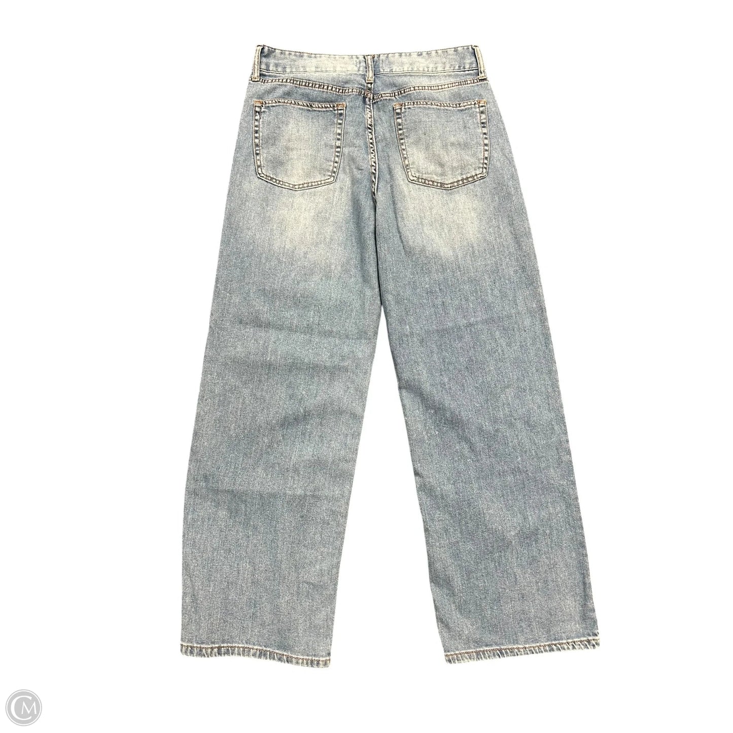 Jeans Wide Leg By Oat In Blue Denim, Size: 10