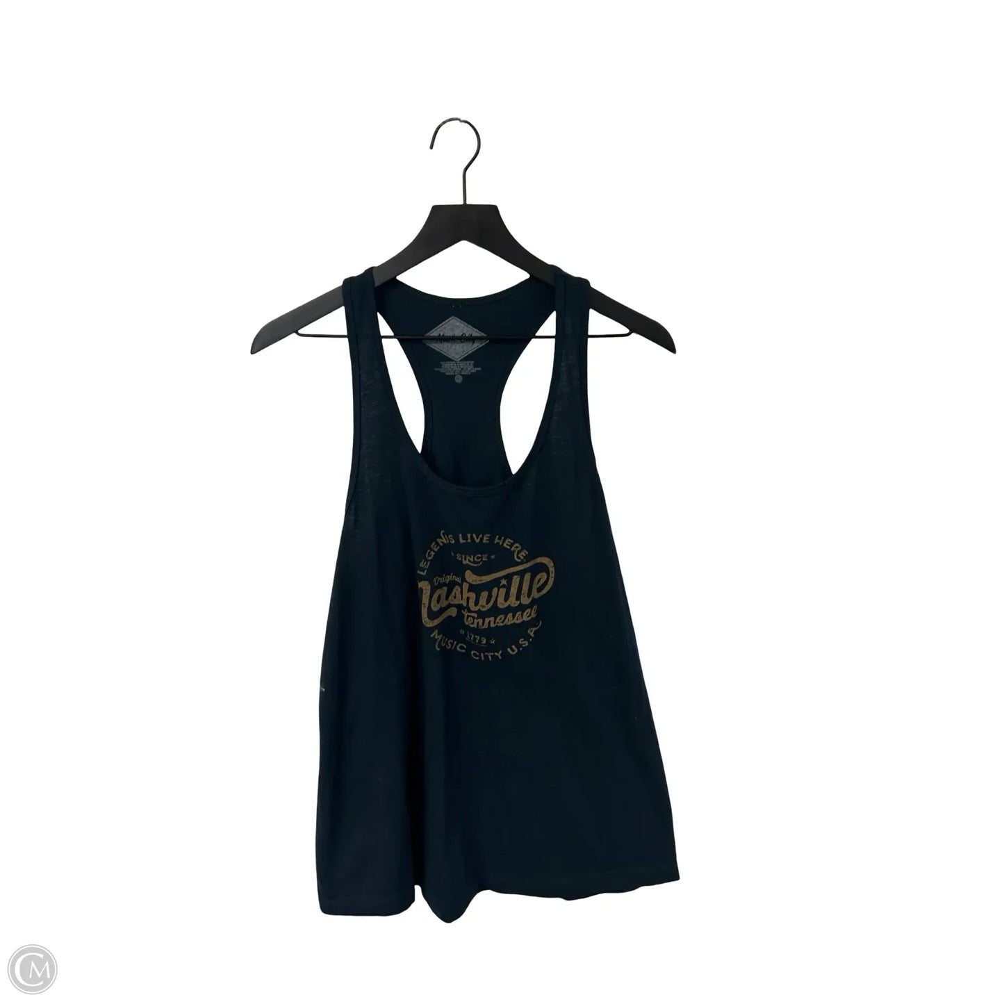 Top Sleeveless By Clothes Mentor In Blue, Size: Xxl