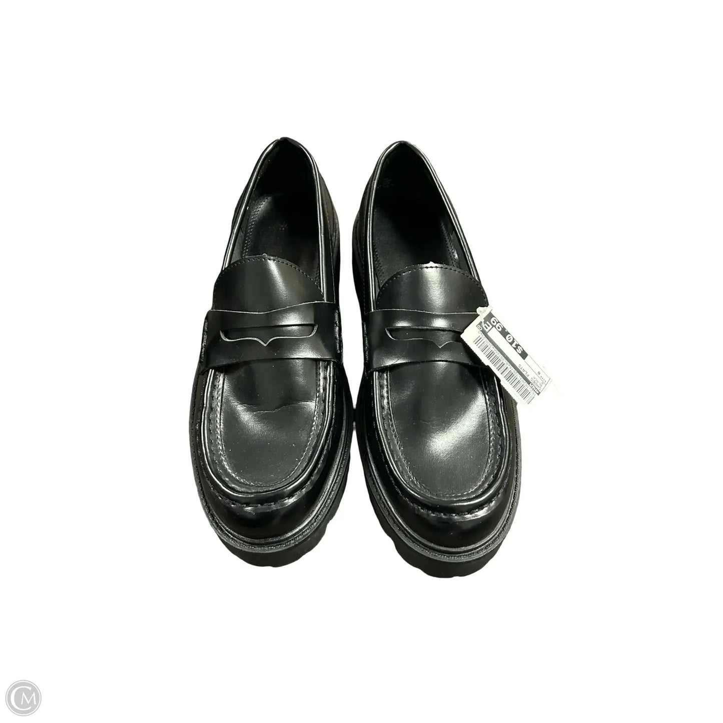 Shoes Flats By H&m In Black, Size: 8