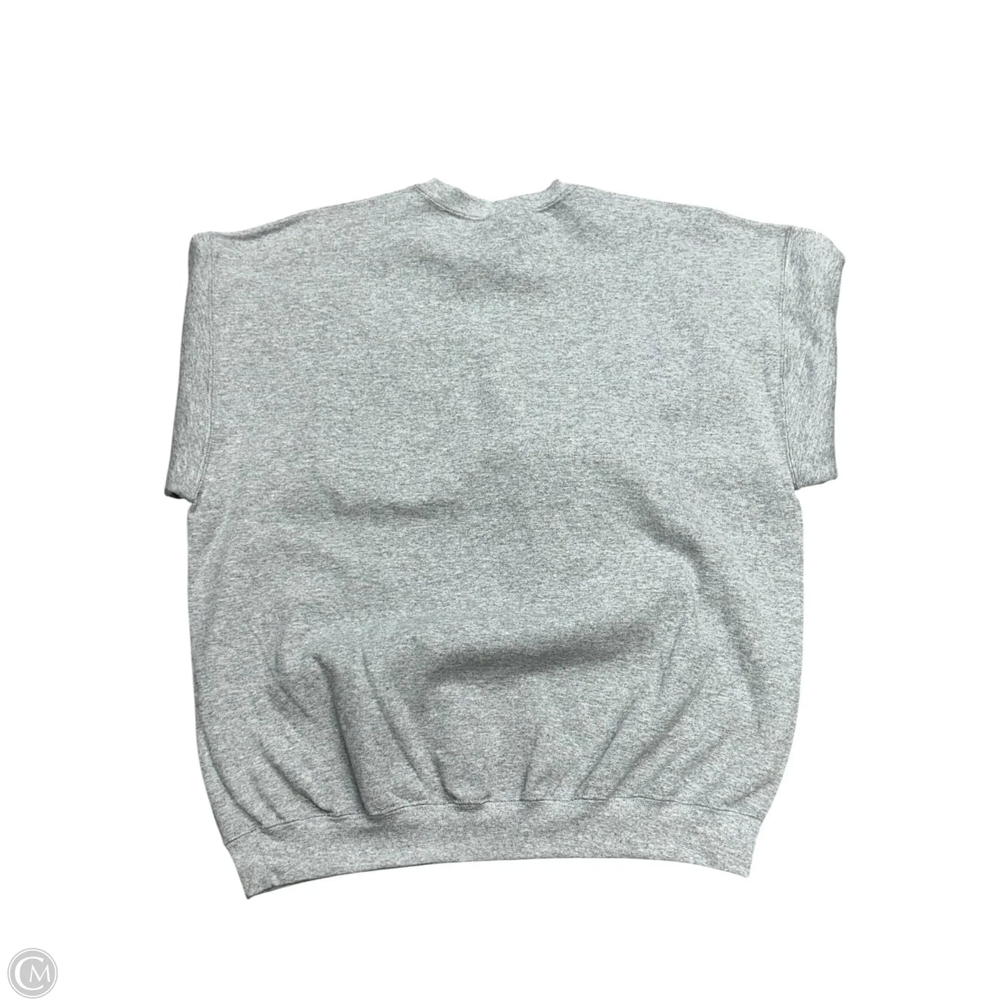 Sweatshirt Crewneck By Gildan In Grey, Size: Xl