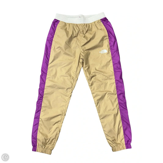 Pants Joggers By The North Face In Purple & Tan, Size: M