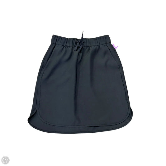 Athletic Skirt By Lululemon In Black, Size: 6