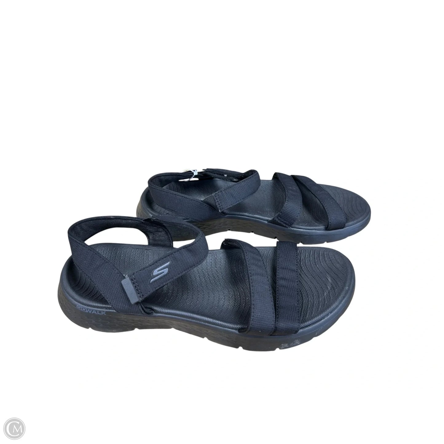 Sandals Flats By Skechers In Black, Size: 9