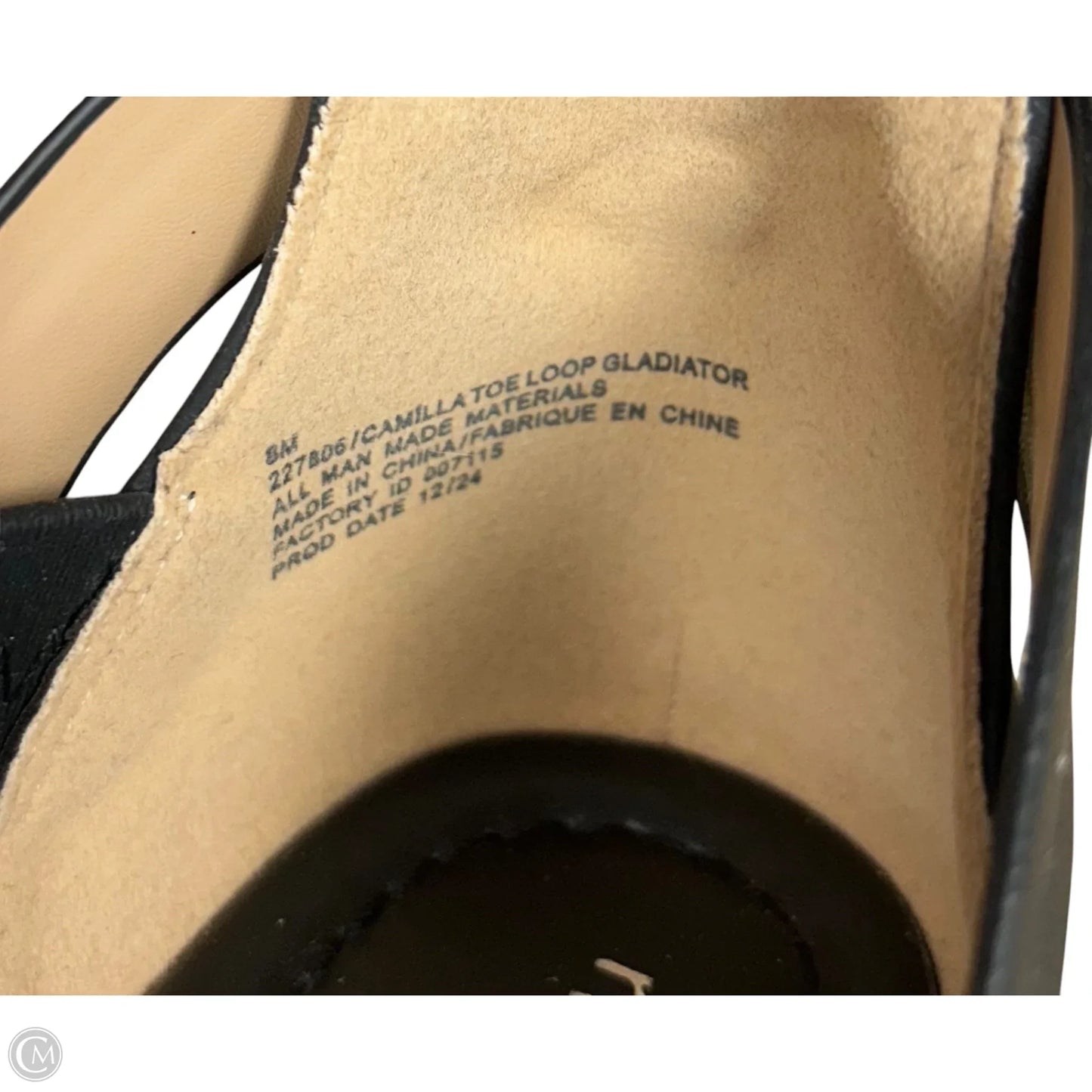 Sandals Flats By Maurices In Black, Size: 8