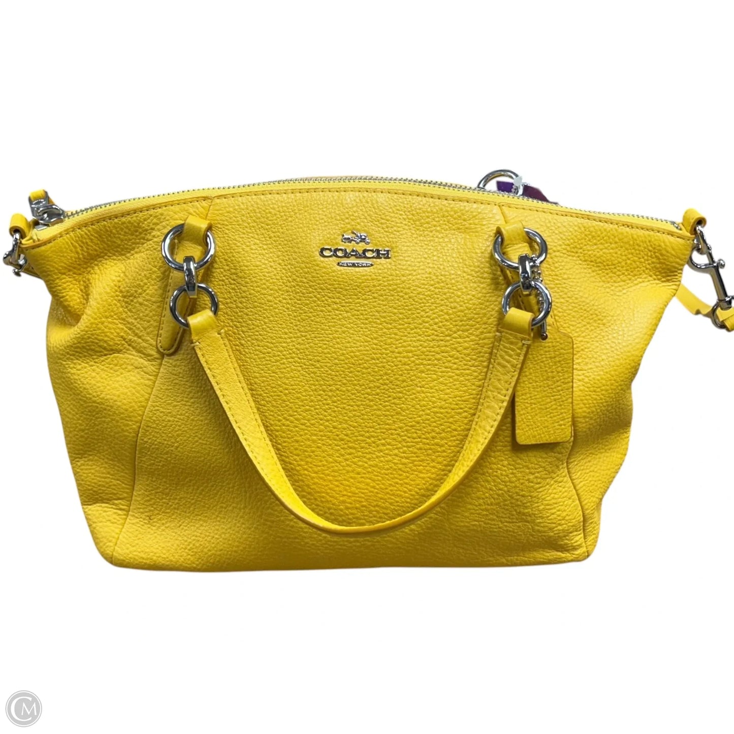 Handbag Designer By Coach, Size: Medium