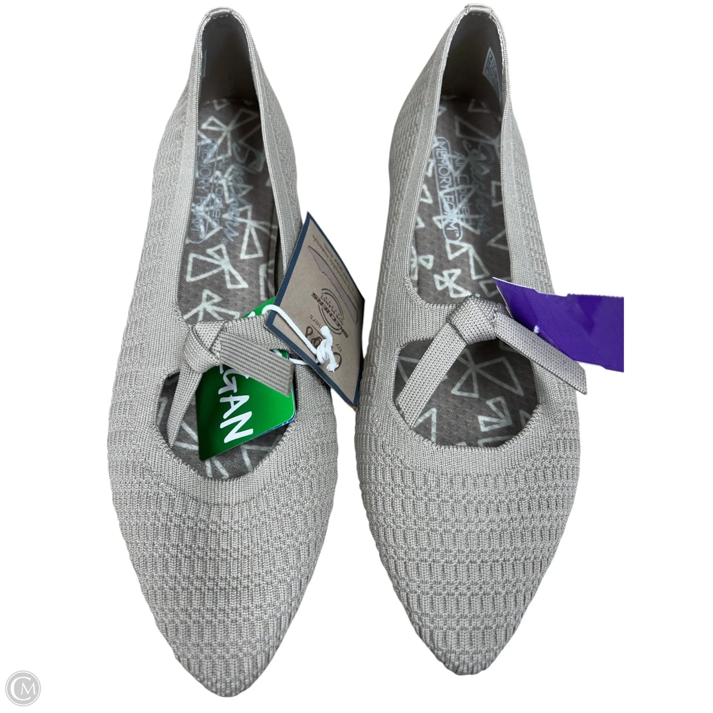 Shoes Flats By Skechers In Taupe, Size: 8