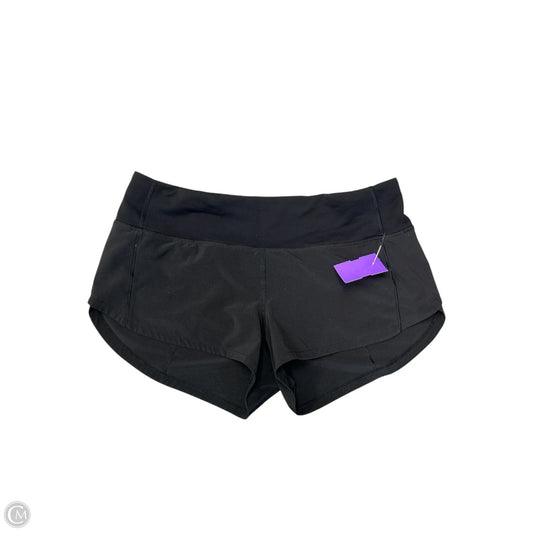 Athletic Shorts By Lululemon In Black, Size: 4