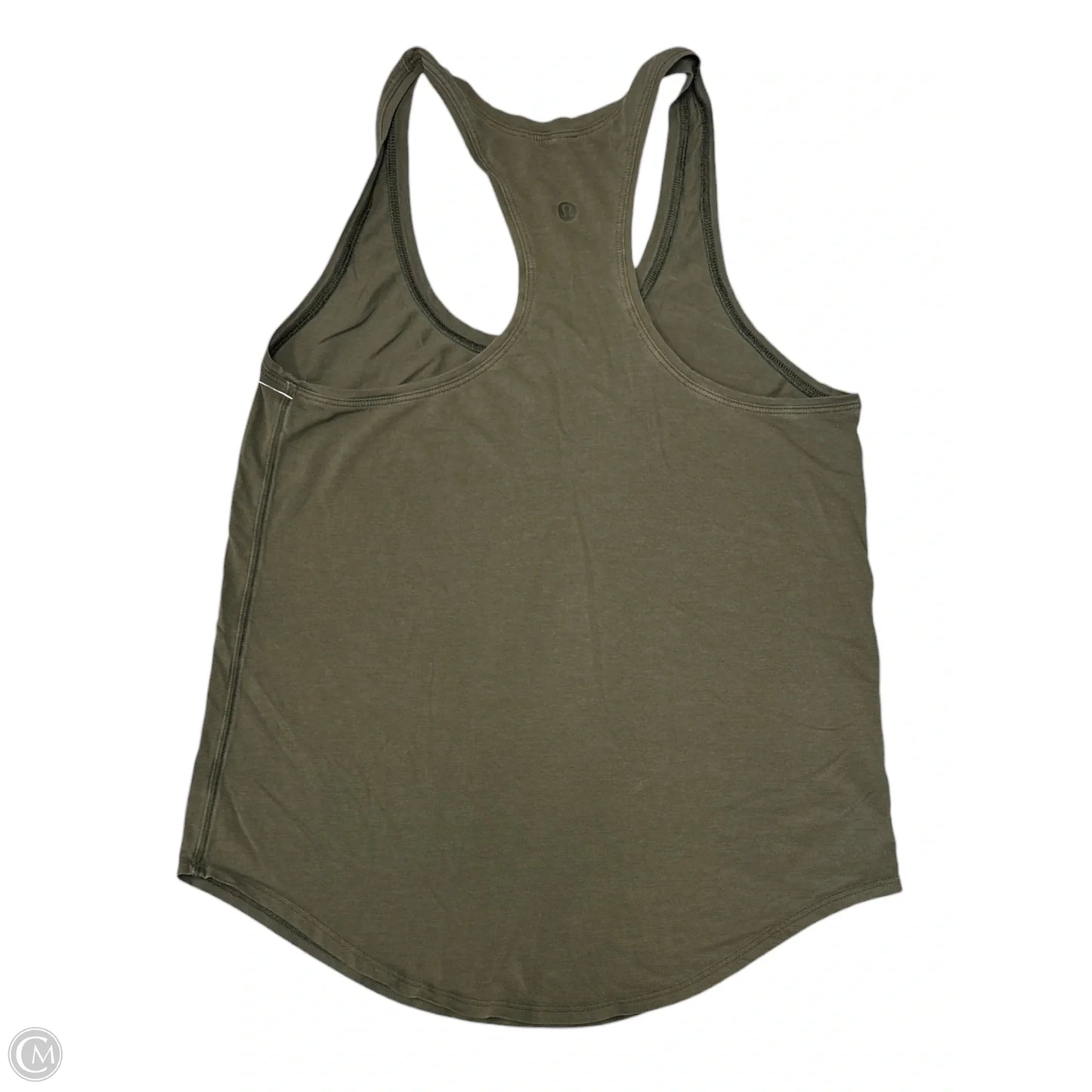 Athletic Tank Top By Lululemon In Green, Size: 8