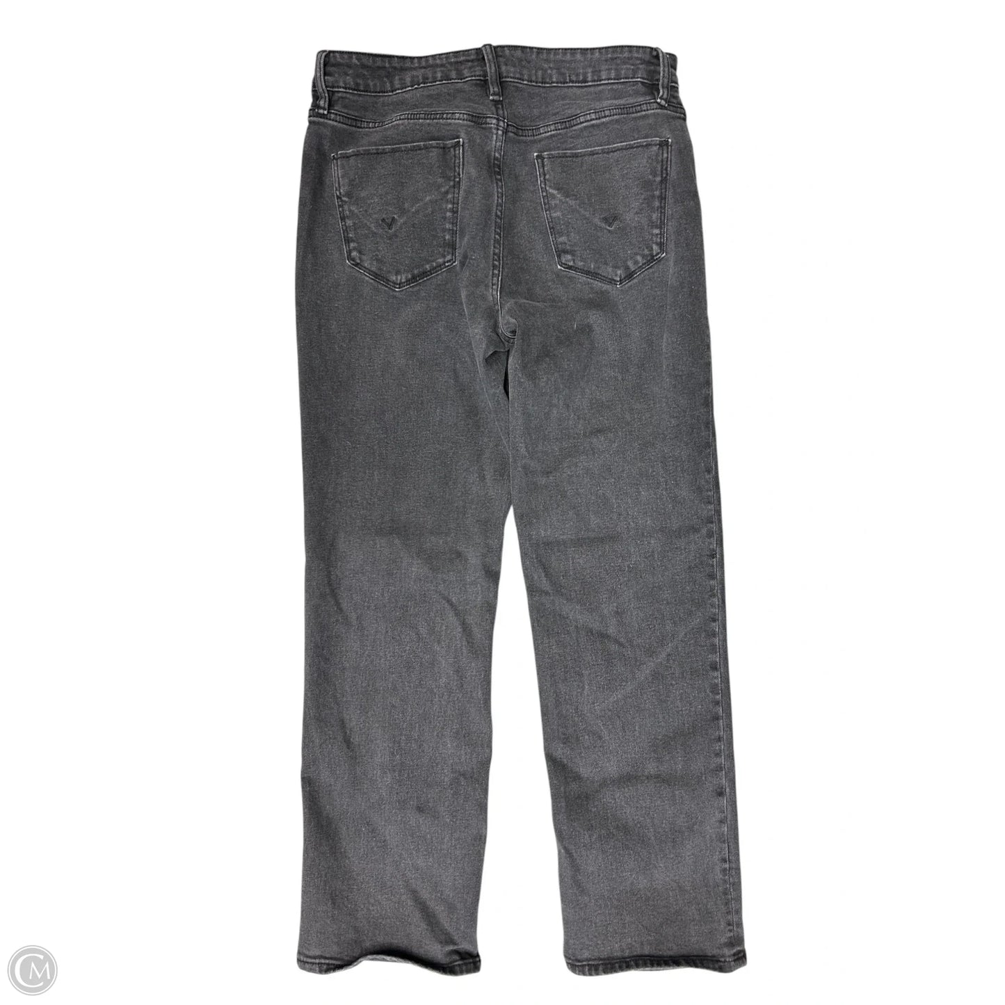 Jeans Straight By Hudson In Black Denim, Size: 8
