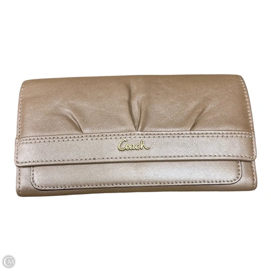 Wallet Designer By Coach, Size: Large