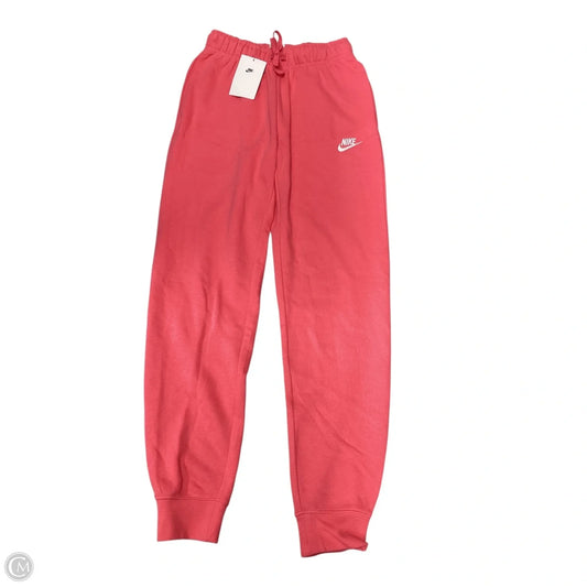 Athletic Pants By Nike In Pink, Size: Xs