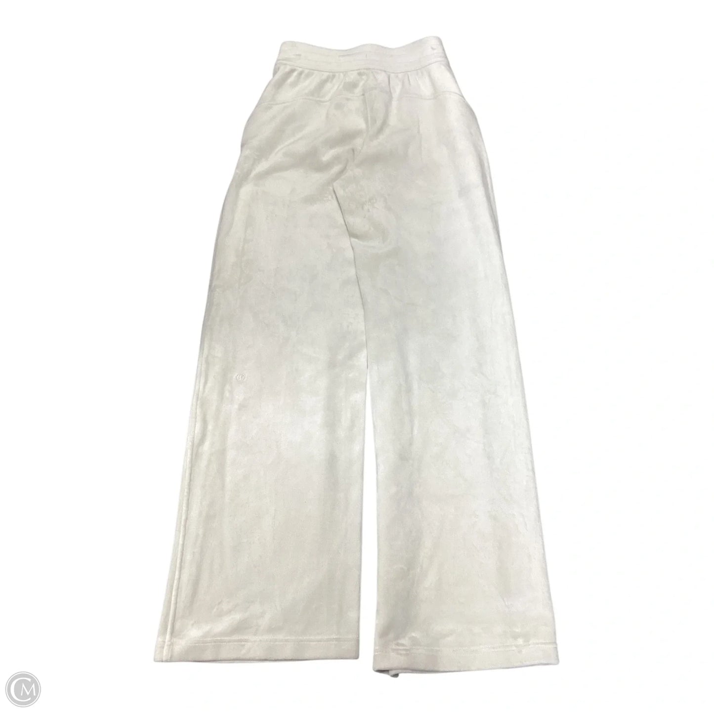 Athletic Pants By Lululemon In Ivory, Size: Xxs