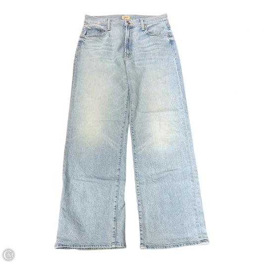 Jeans Wide Leg By Mother in Blue Denim, Size: 6