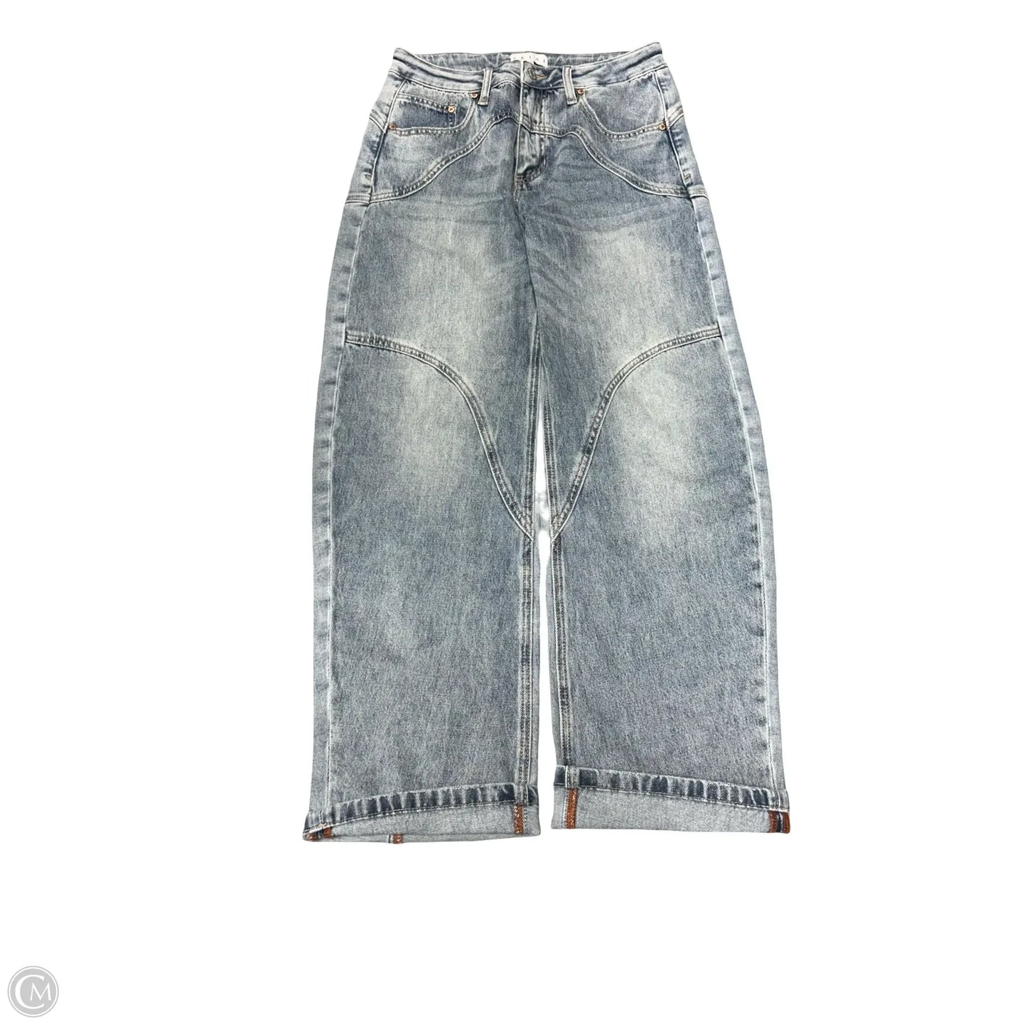Jeans Wide Leg By Cmc In Blue Denim, Size: 2