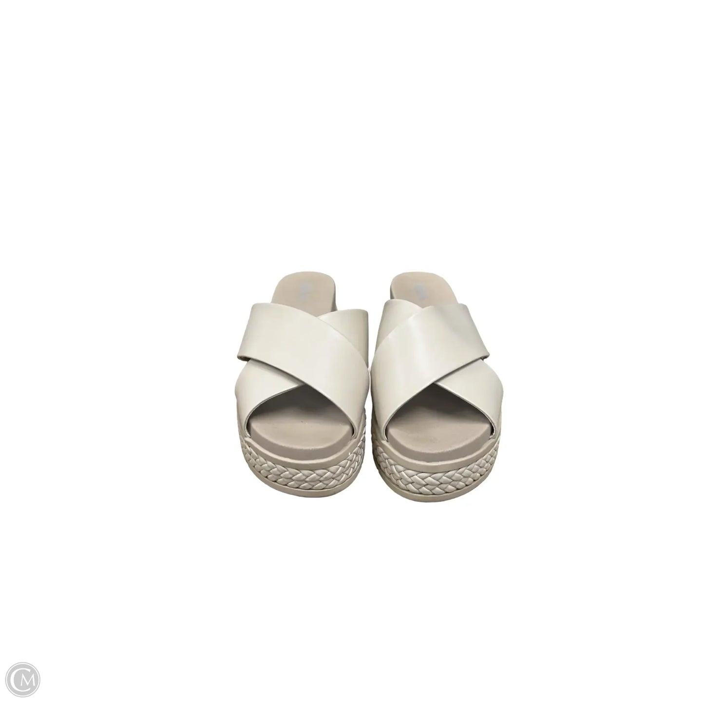 Sandals Heels Platform By Mia In Tan, Size: 9