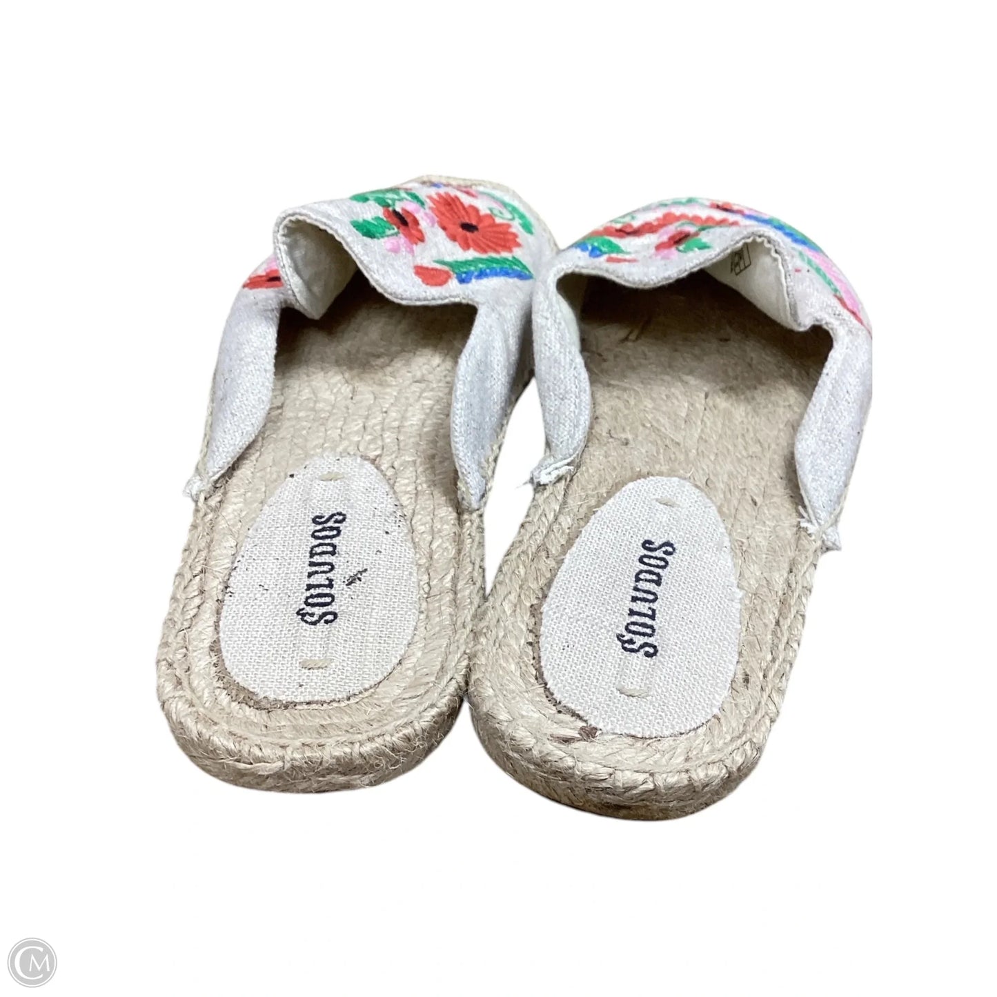 Shoes Flats By Soludos In Floral Print, Size: 8.5