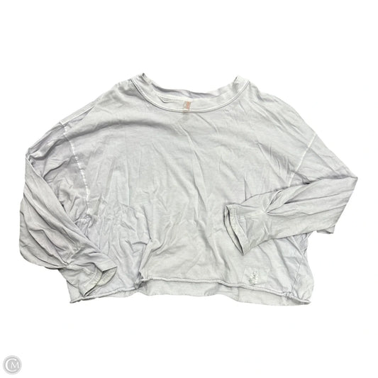 Top Long Sleeve By Free People In Purple, Size: S