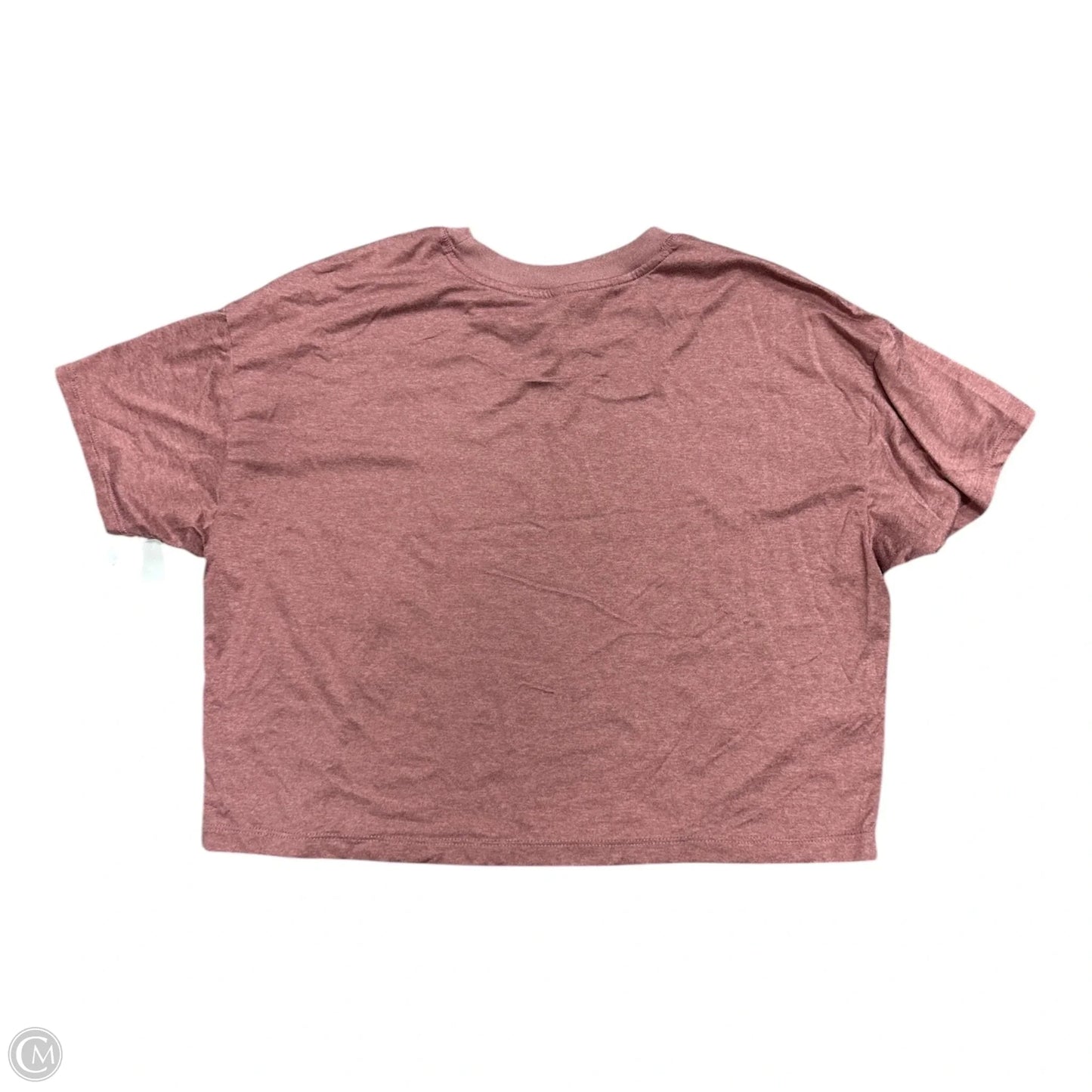 Athletic Top Short Sleeve By Vuori In Red, Size: S