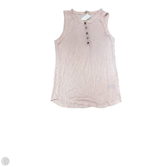 Top Sleeveless By Pol In Pink, Size: S