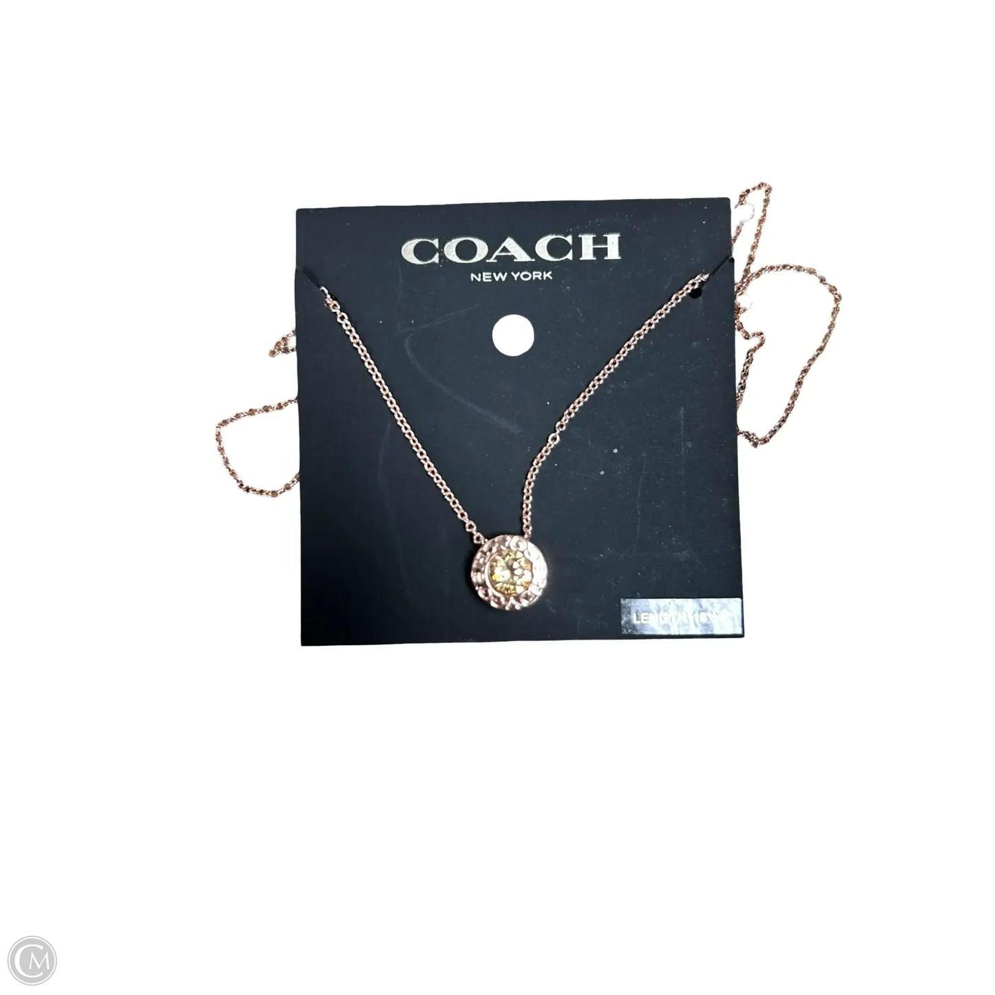 Necklace Designer By Coach