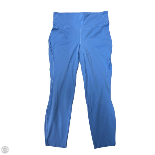 Athletic Leggings By Lululemon In Blue, Size: 12